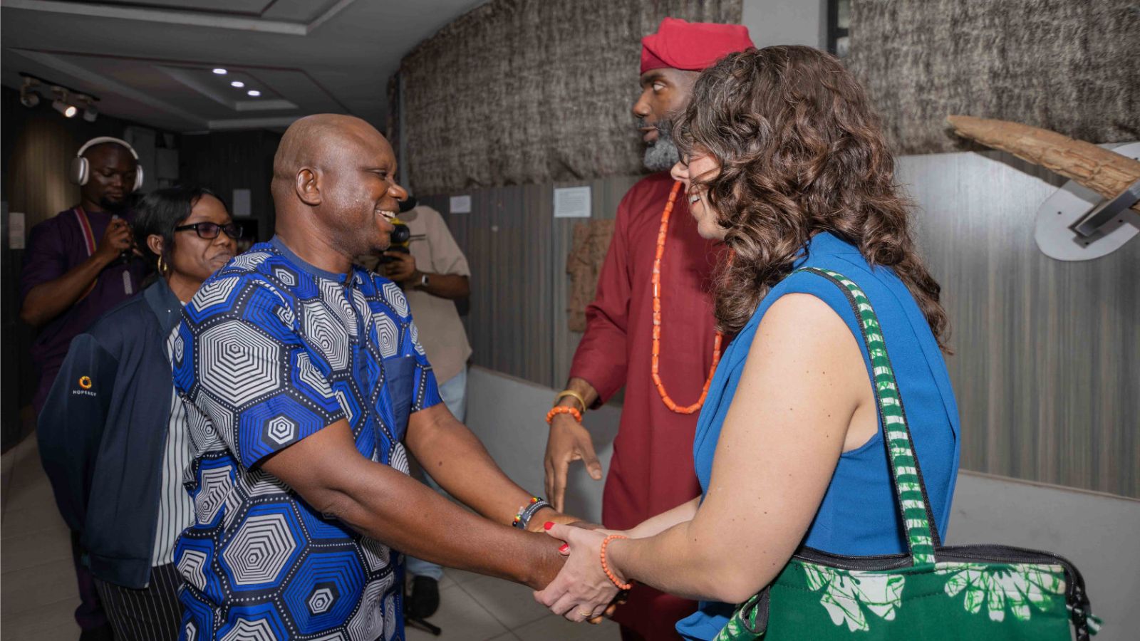 The journey to Benin City brought a reunion of many collaborators in the provenance research who have since become close friends.
